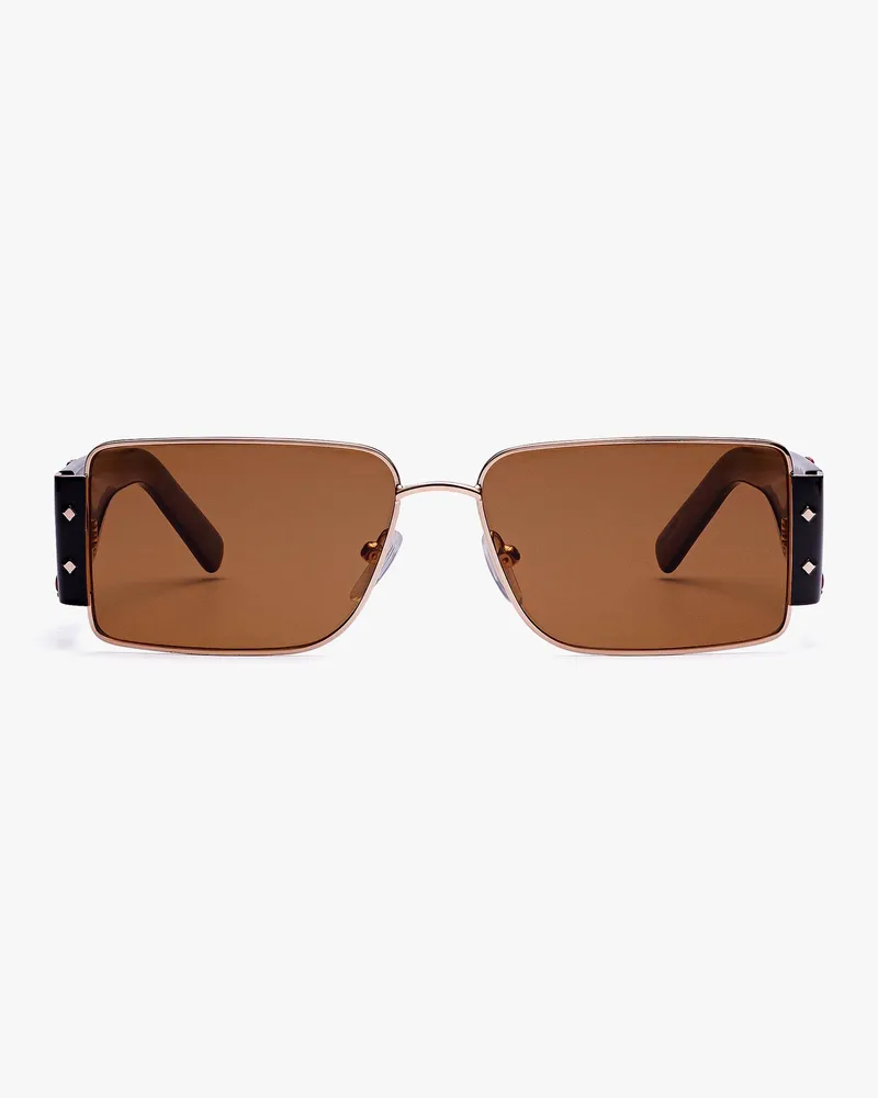 MCM Rechteckige Sonnenbrille Laurel Light