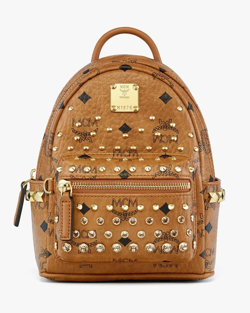 MCM Ottomar Weekender in Disco Visetos COGNAC VISETOS Cognac