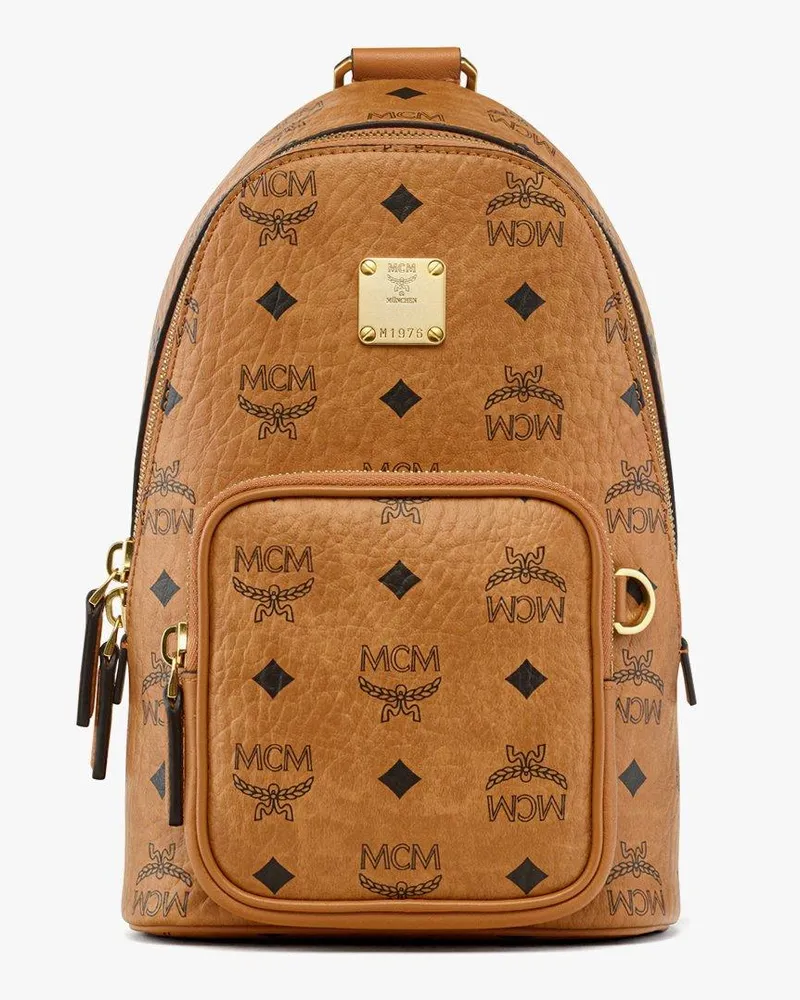 MCM Ottomar Weekender in Disco Visetos COGNAC VISETOS Cognac
