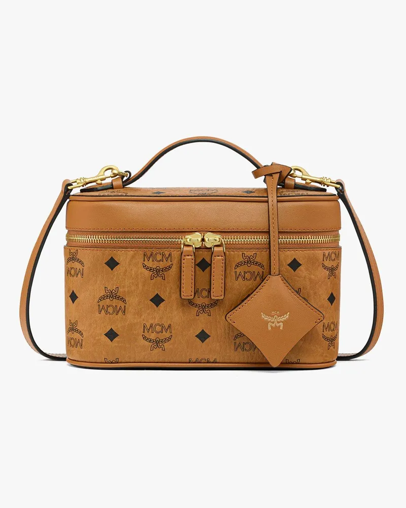 MCM Ottomar Weekender in Disco Visetos COGNAC VISETOS Cognac