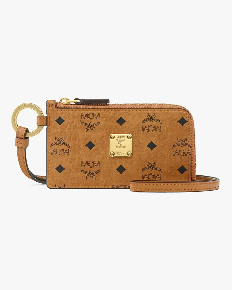 MCM Ottomar Weekender in Disco Visetos COGNAC VISETOS Cognac