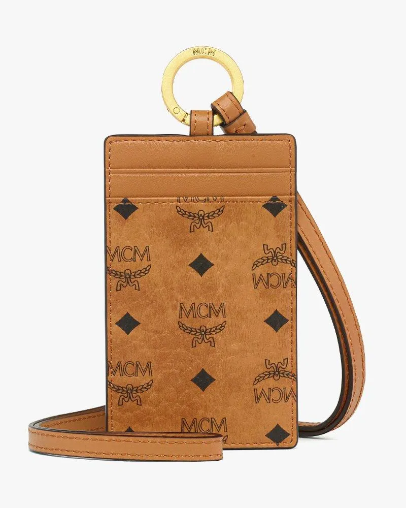 MCM Ottomar Weekender in Disco Visetos COGNAC VISETOS Cognac