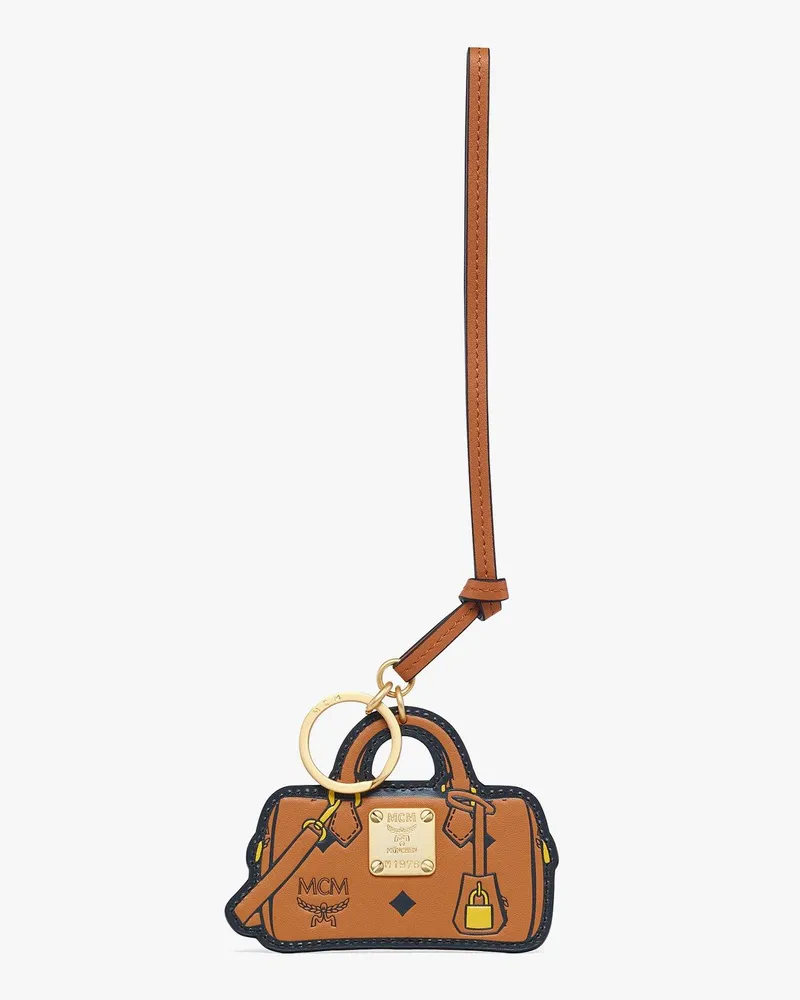 MCM Ottomar Weekender in Disco Visetos COGNAC VISETOS Cognac