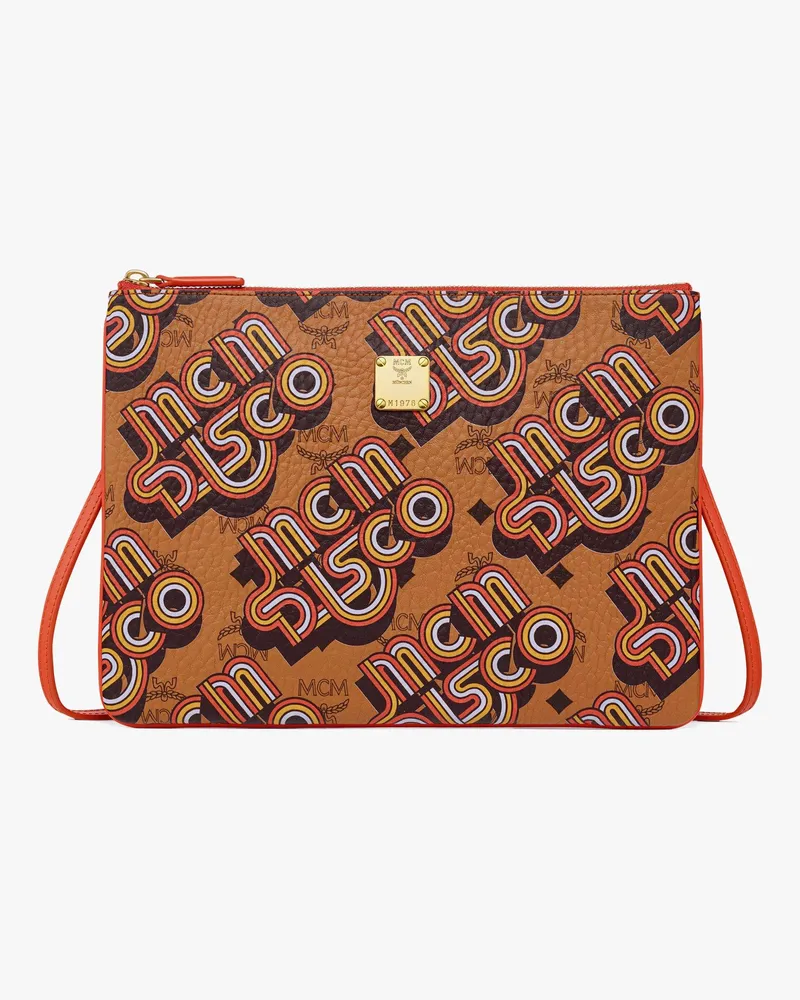 MCM Ottomar Weekender in Disco Visetos COGNAC VISETOS Cognac