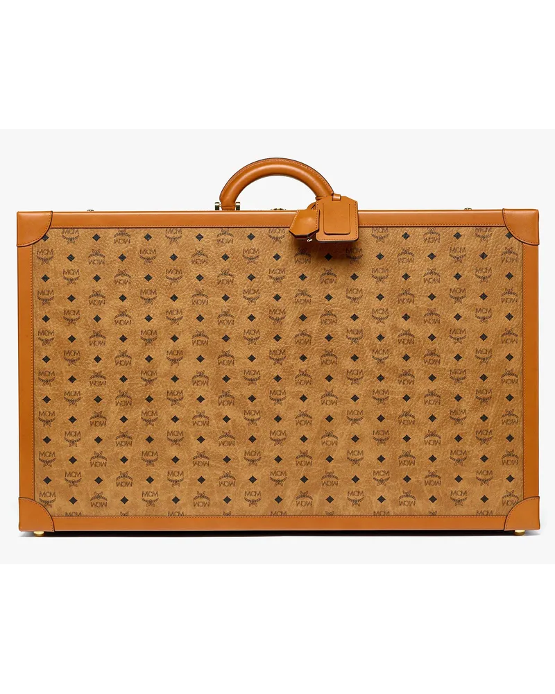 MCM Koffer in Visetos Cognac