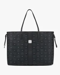 MCM Liz Wendeshopper in Visetos Black