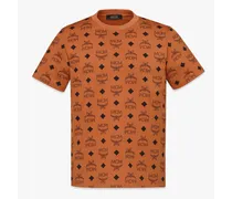 T-Shirt aus Bio-Baumwolle mit gedrucktem Maxi-Monogramm