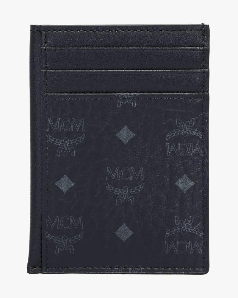 MCM Kartenetui in Visetos Original Black