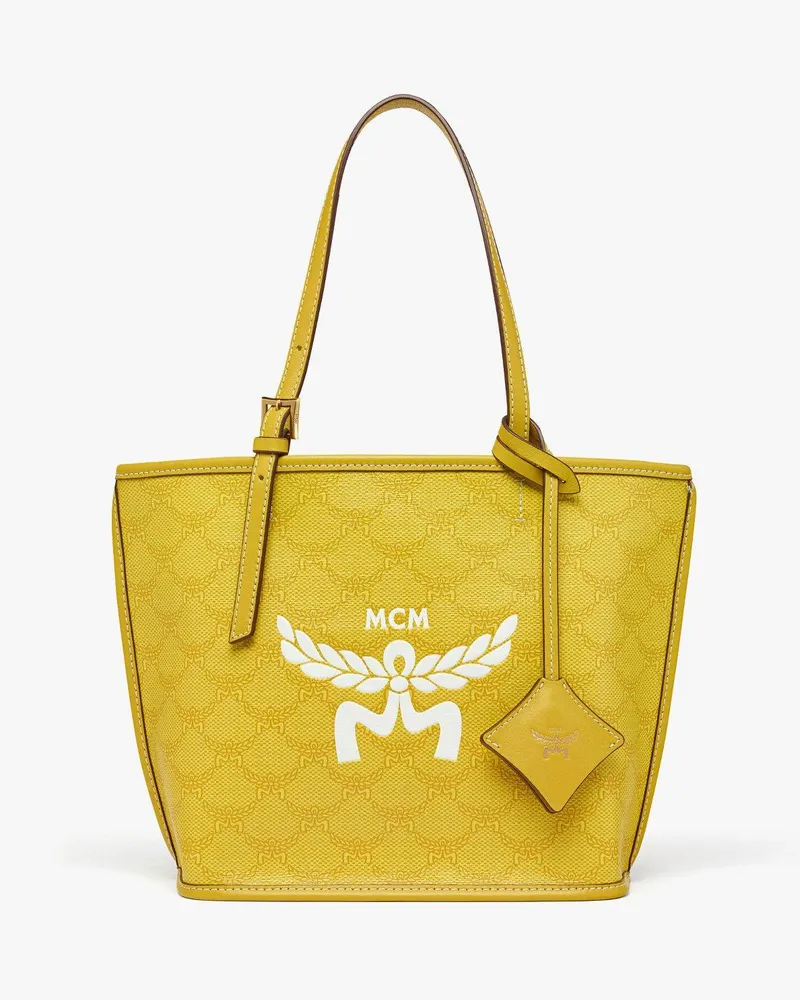 MCM Himmel Shopper in Lauretos Lemon