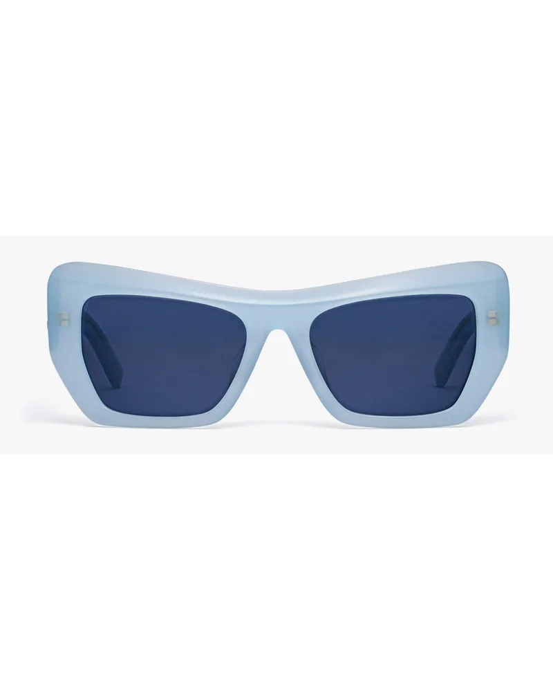 MCM Unisex Quadratische Sonnenbrille Blue