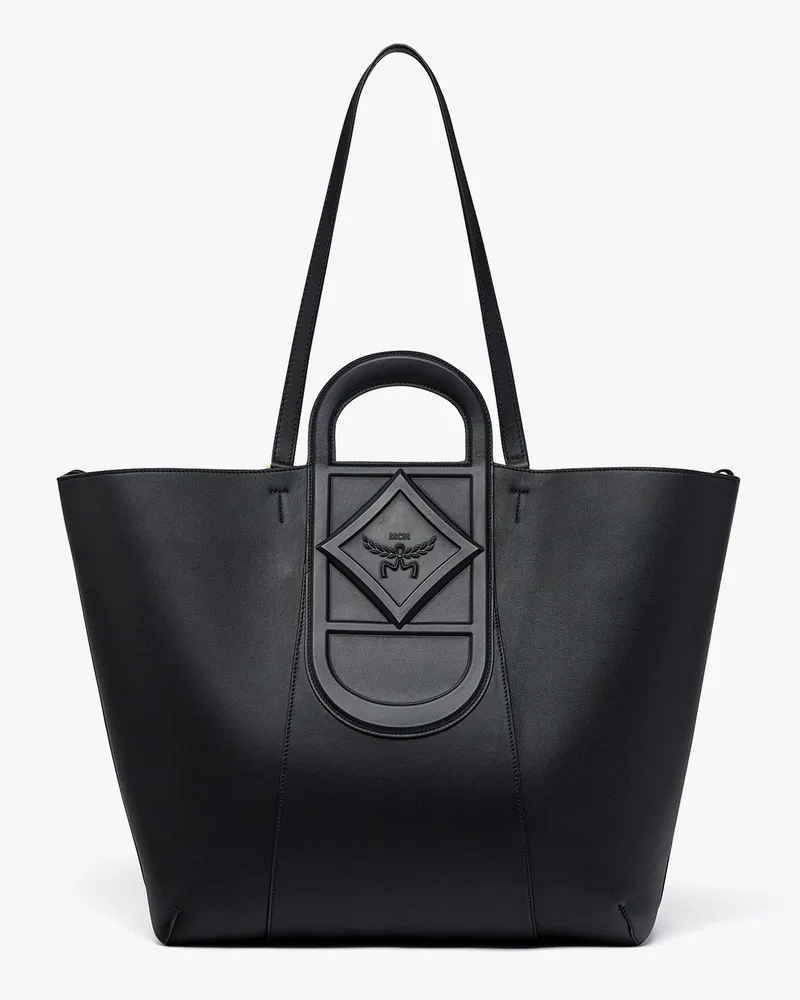 MCM Mode Travia Tragetasche aus Kalbsleder Black