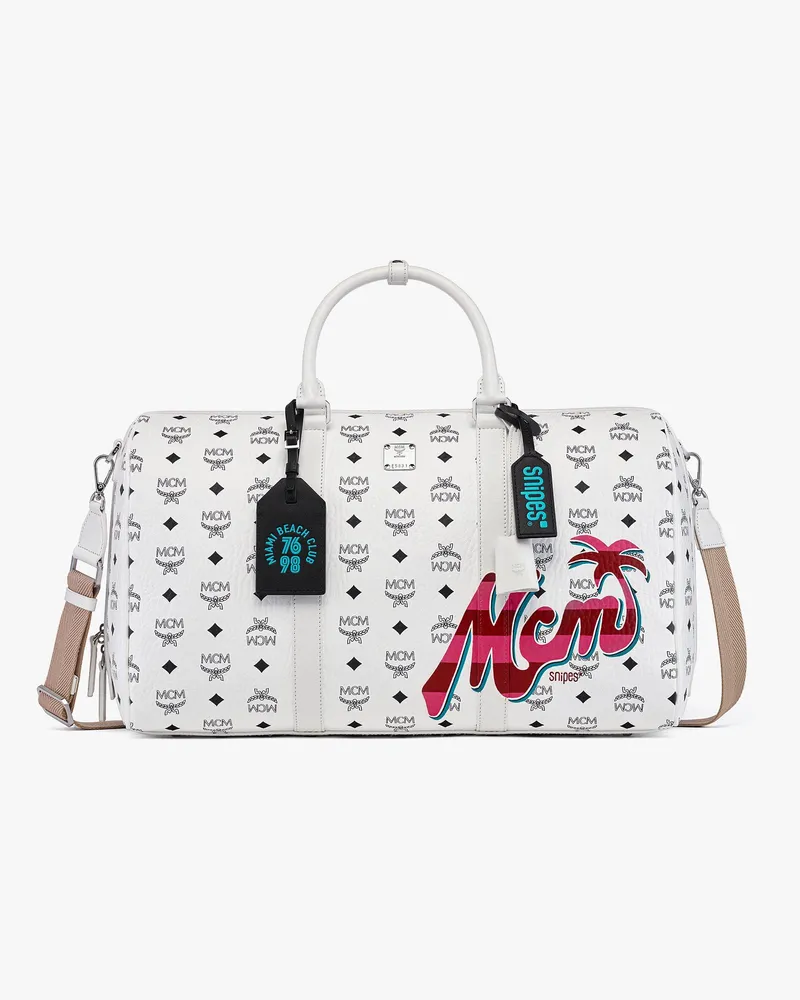 MCM x SNIPES Ottomar Weekender in Visetos White