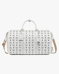 MCM Ottomar Weekender in Visetos White