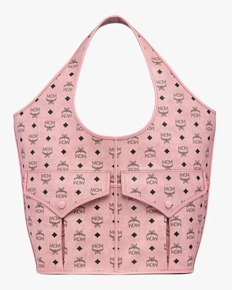 MCM Leni Shopper in Visetos Soft