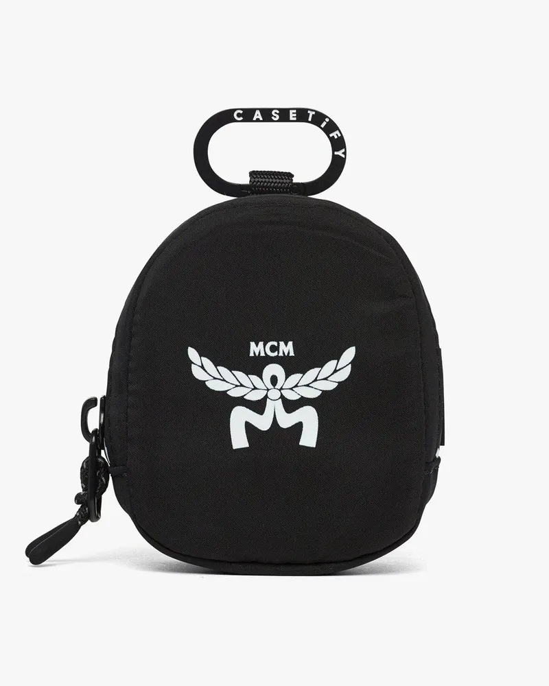 MCM Pouch-Anhänger für AirPods  X CASETiFY Black