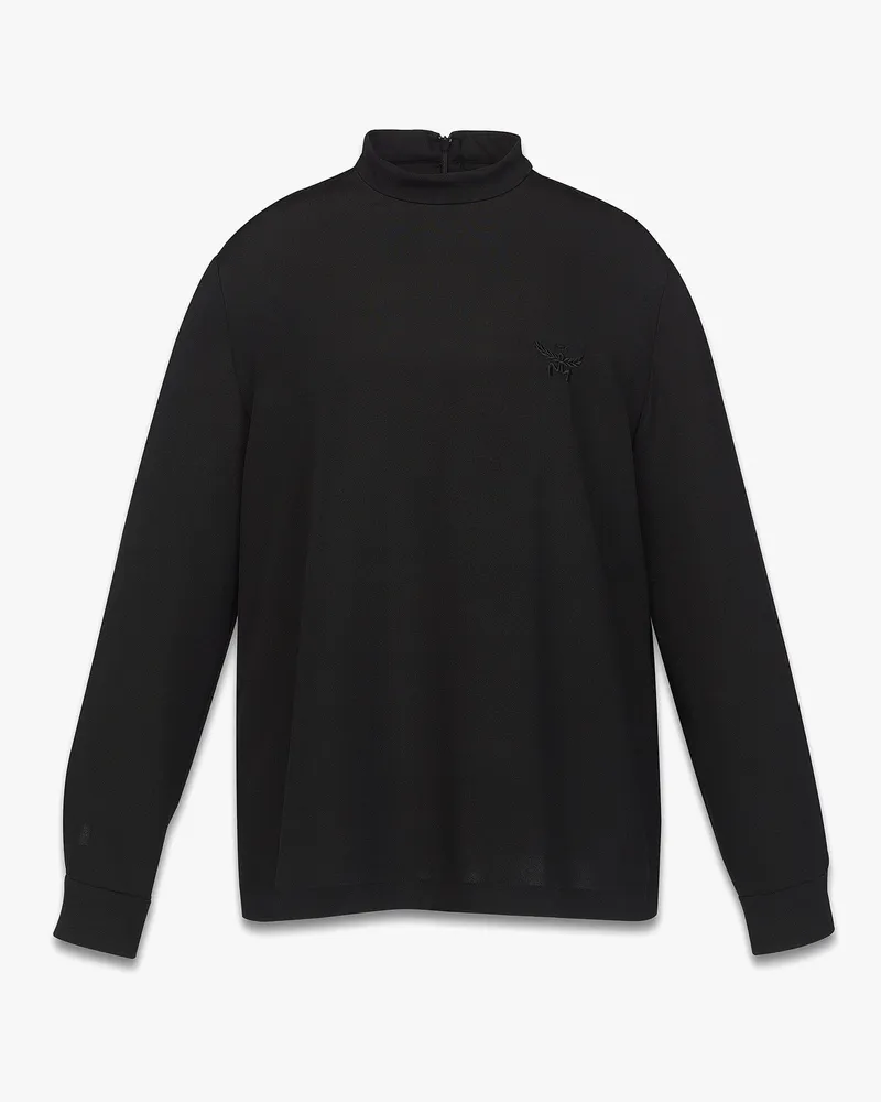 MCM Seidenbluse Black