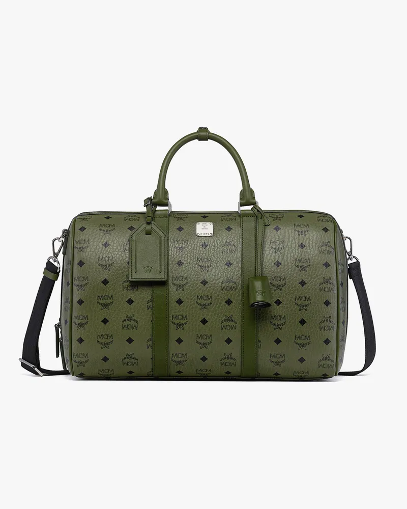 MCM Stark Rucksack in Visetos KHAKI MOSS VISETOS Khaki
