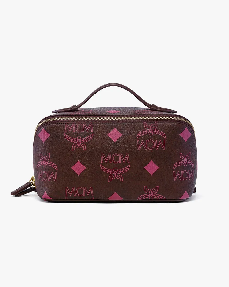 MCM Ottomar Weekender in Maxi Visetos CINNAMON VISETOS Cinnamon