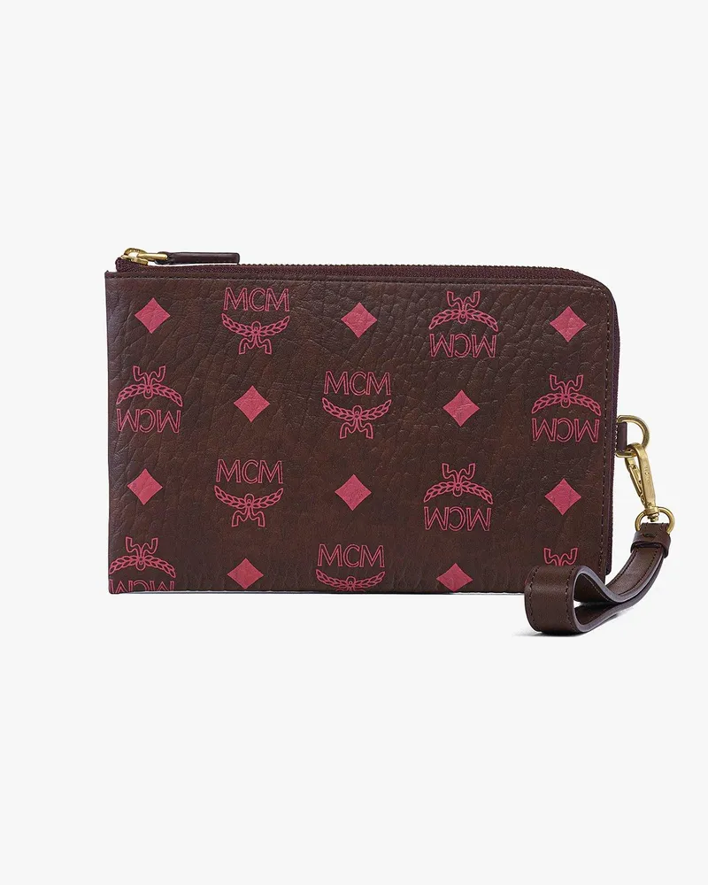MCM Ottomar Weekender in Maxi Visetos CINNAMON VISETOS Cinnamon
