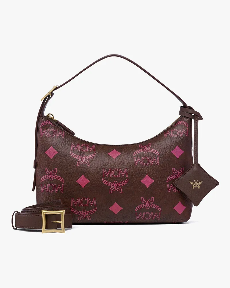 MCM Ottomar Weekender in Maxi Visetos CINNAMON VISETOS Cinnamon