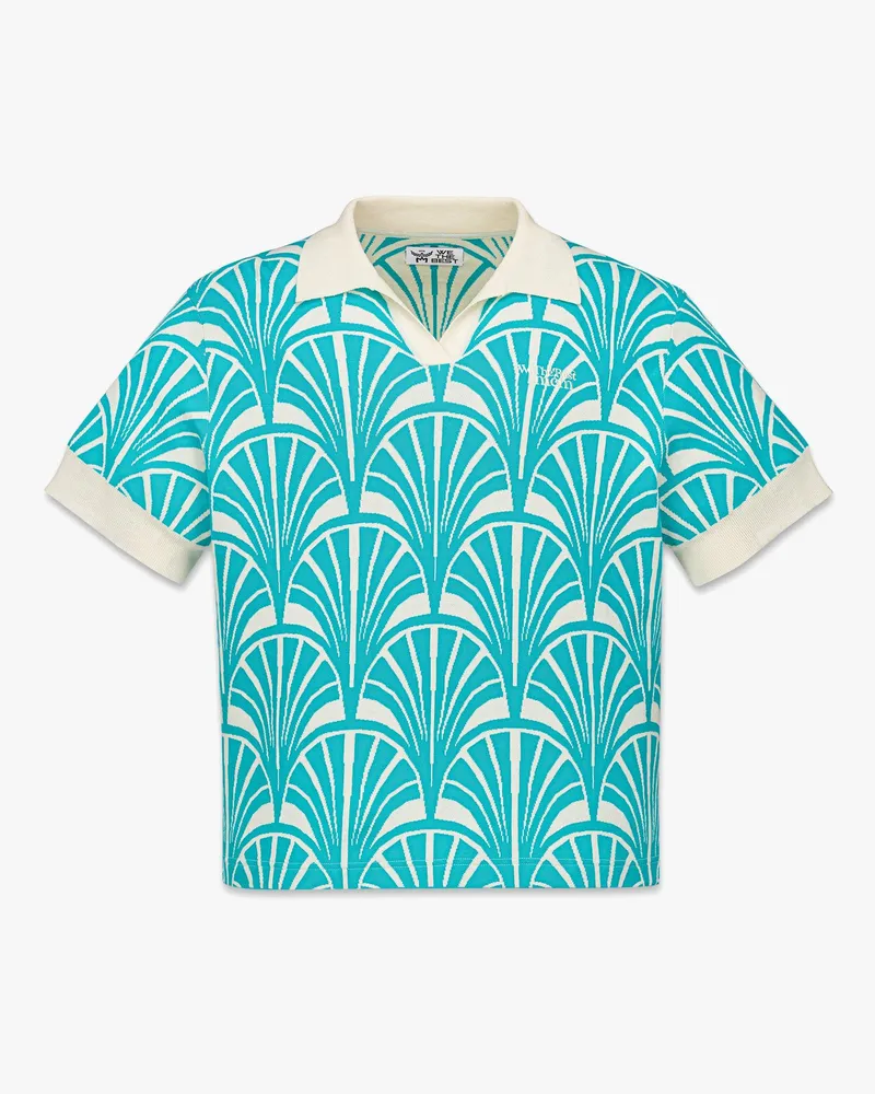MCM x We The Best Art Deco Jacquard-Polo Ceramic