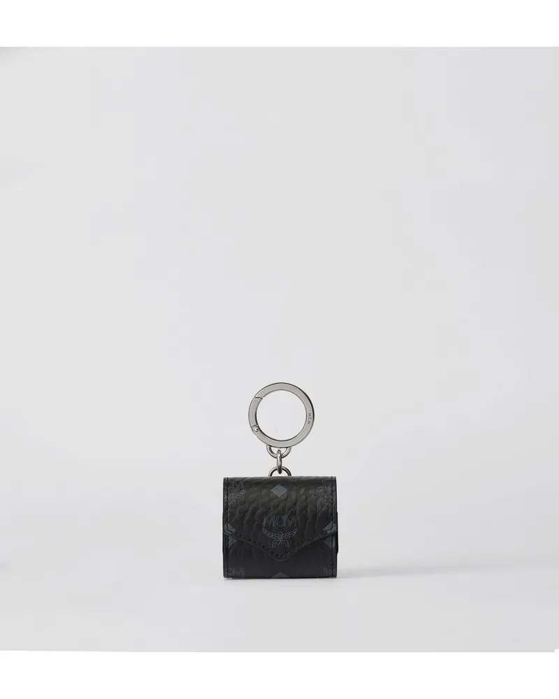 MCM Leni Shopper in Visetos BLACK VISETOS Black