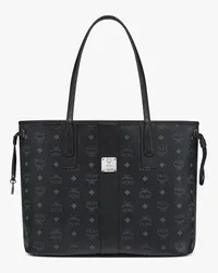 MCM Liz Wendeshopper in Visetos Black