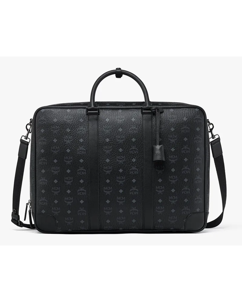 MCM Ottomar Koffer in Visetos Black