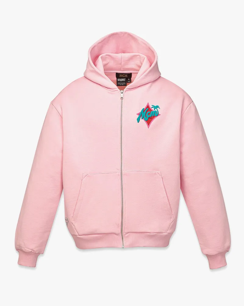 MCM x SNIPES Kapuzenpulli mit Reissverschluss Romance