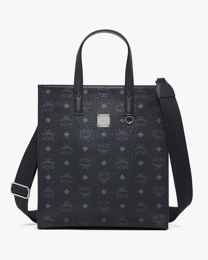 MCM Aren Tragetasche in Visetos Black