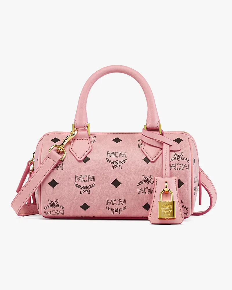 MCM Ella Boston Tasche in Visetos Soft
