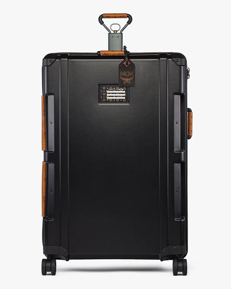 MCM x HARPER COLLECTIVE Grosser Check-in-Trolley Black