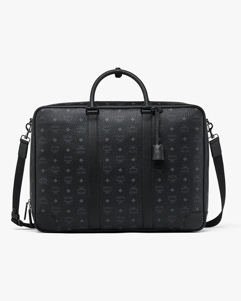MCM Ottomar Koffer in Visetos Black