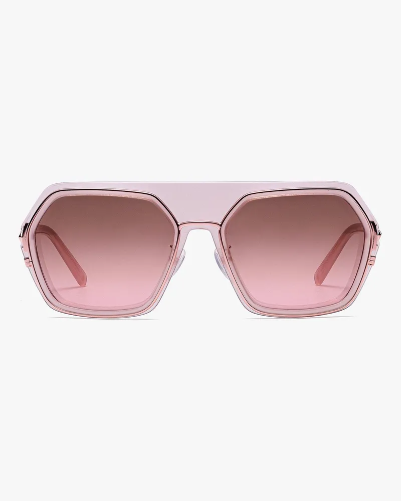 MCM Sonnenbrille mit geometrischem Design Rose