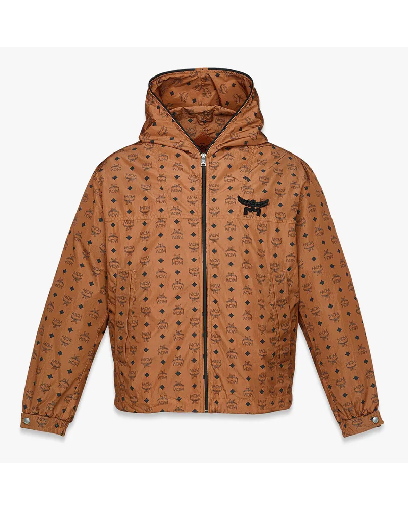 MCM Windjacke aus ECONYL Cognac