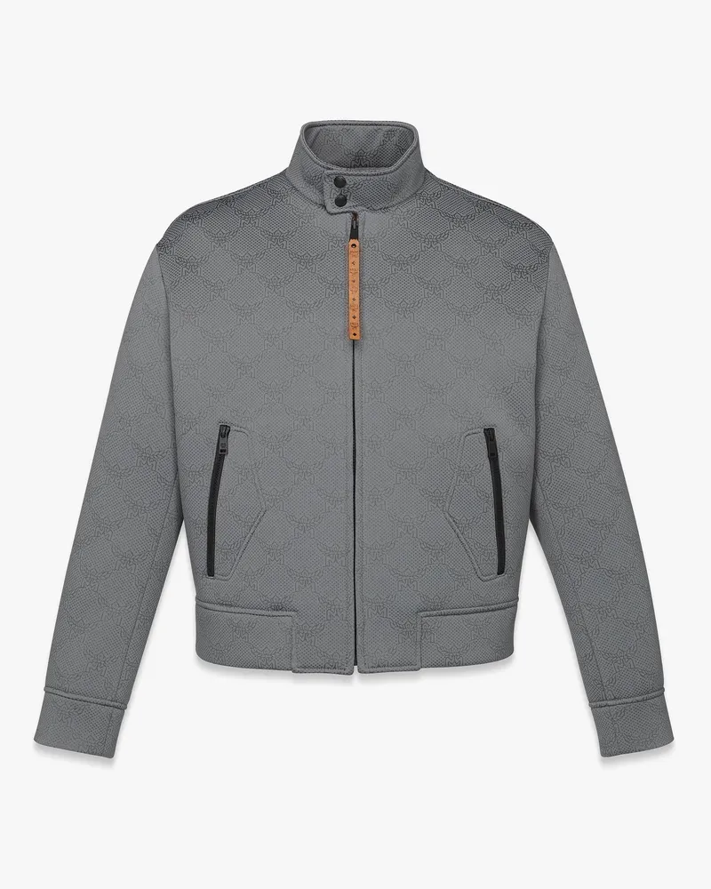 MCM Jacke Lauretos in Neopren-Jacquard Dark