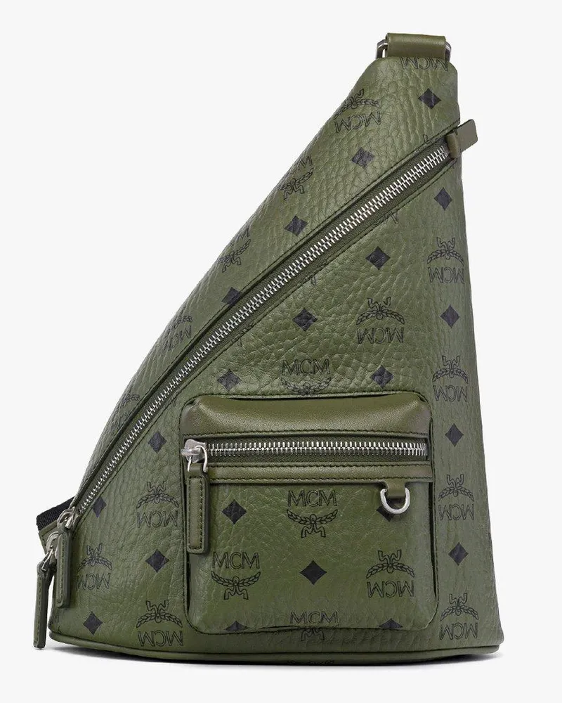 MCM Ottomar Weekender in Visetos KHAKI MOSS VISETOS Khaki