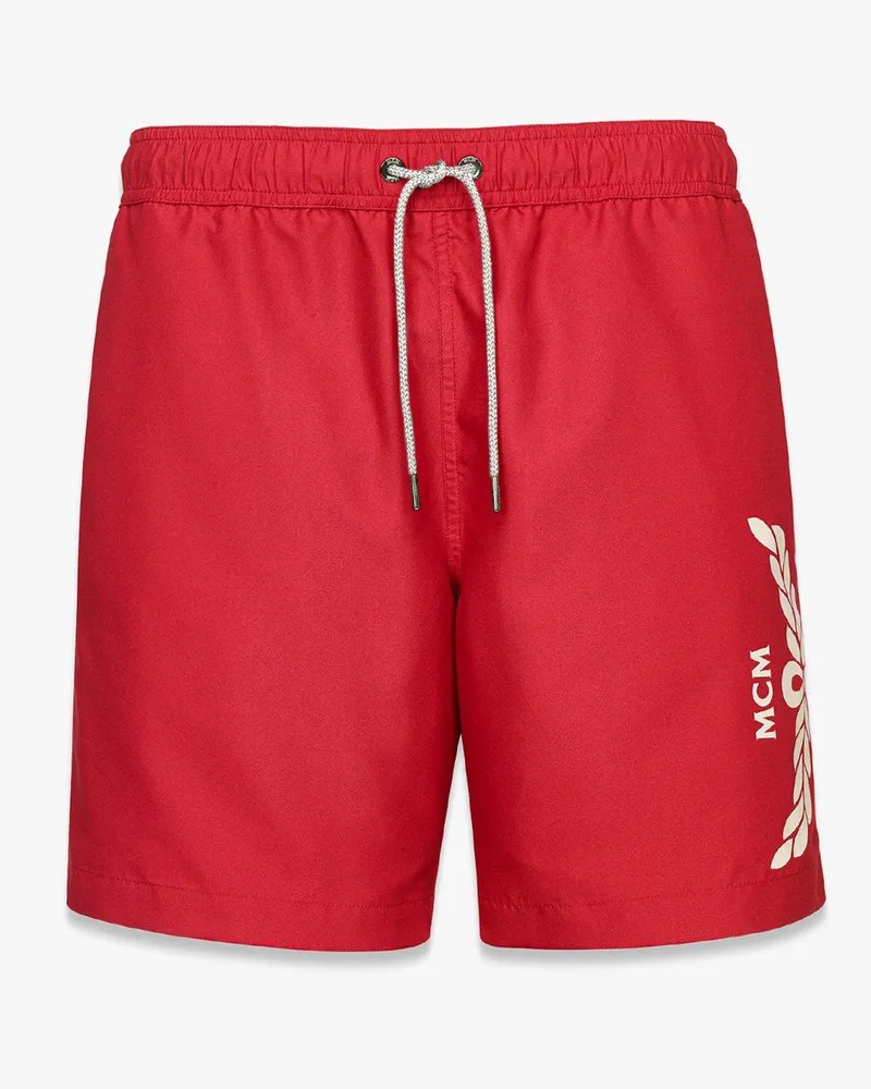 MCM Badehose mit Logodruck Candy