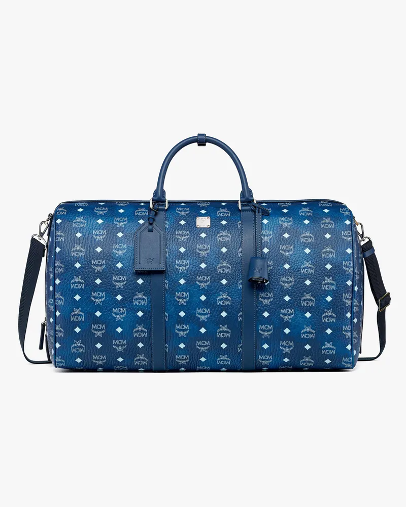 MCM Ottomar Weekender in Visetos Blue