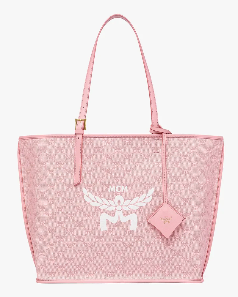 MCM Himmel Shopper in Lauretos Silver