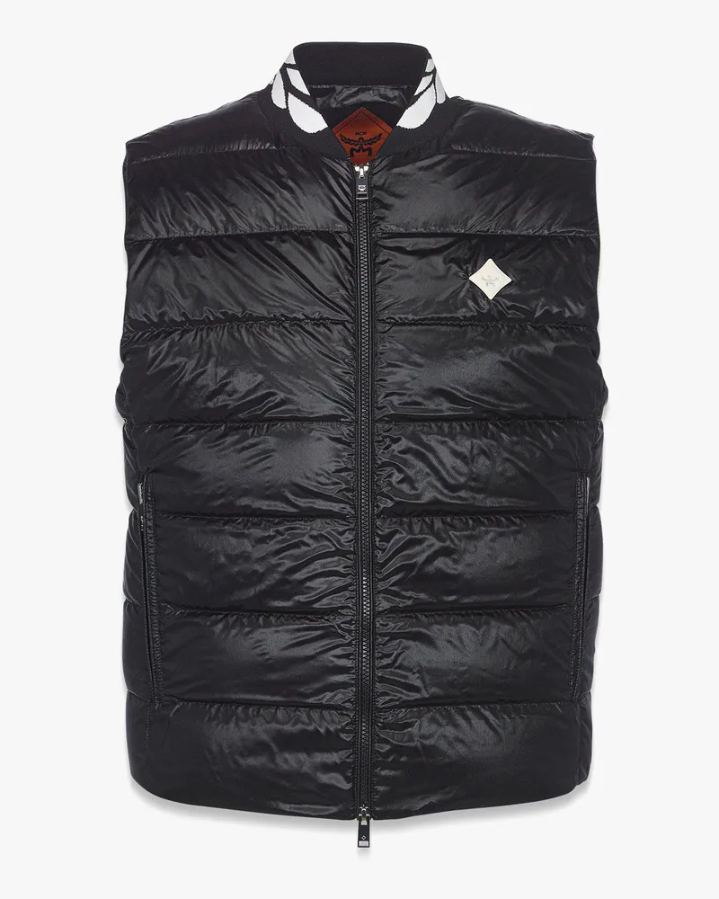 MCM Packbare Daunenweste aus ECONYL Black