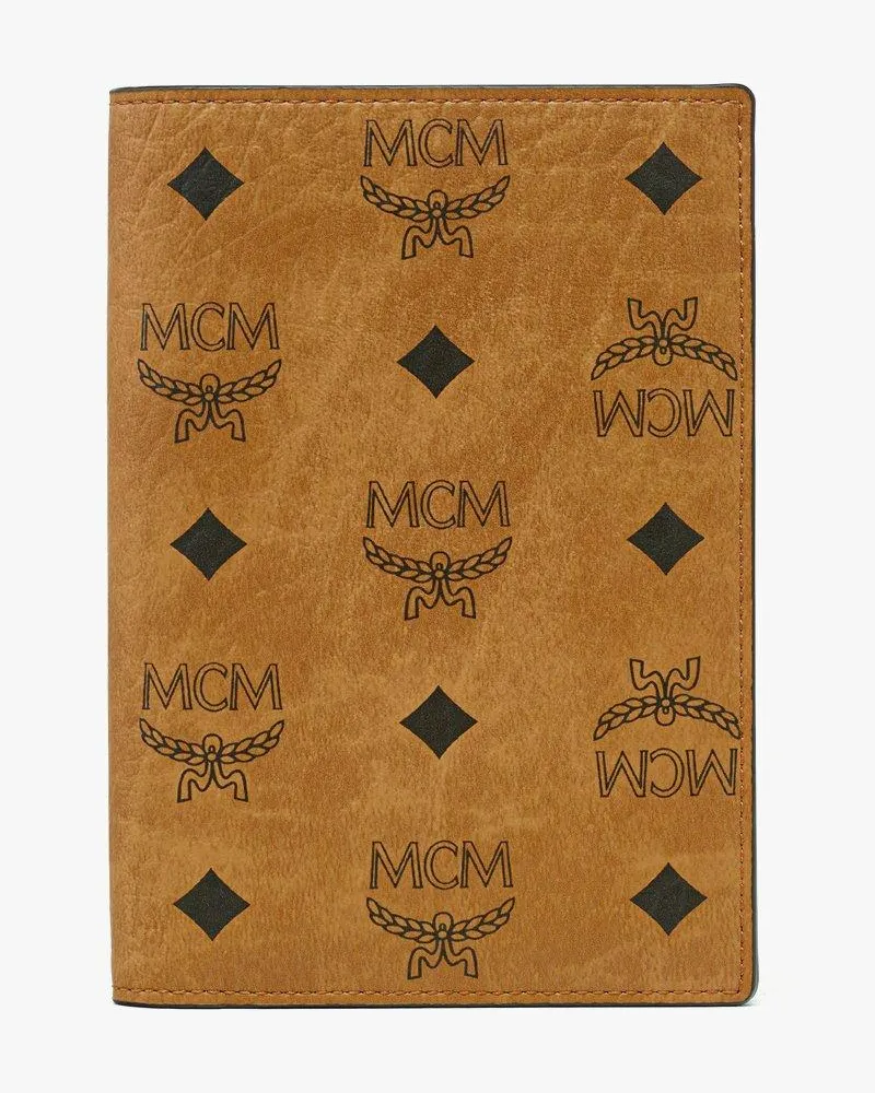 MCM Aren Rucksack mit Kordelzug in Visetos COGNAC VISETOS Cognac