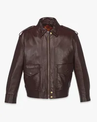 MCM Kalbslederjacke Dark