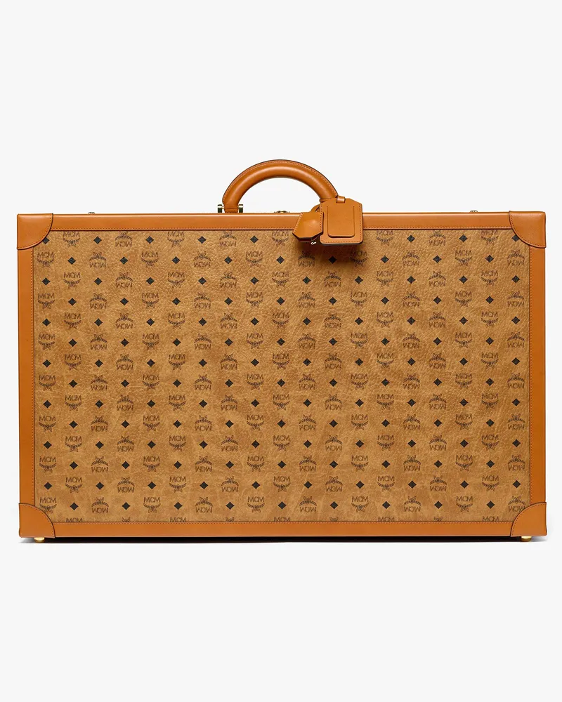 MCM Koffer in Visetos Cognac