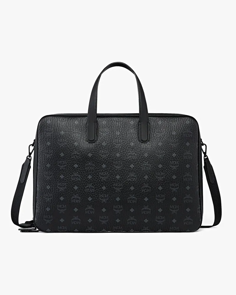 MCM Ottomar Handgepäck-Trolley in Visetos BLACK VISETOS Black