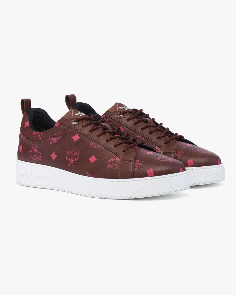 MCM Sneaker Neo Terrain in Visetos Cinnamon