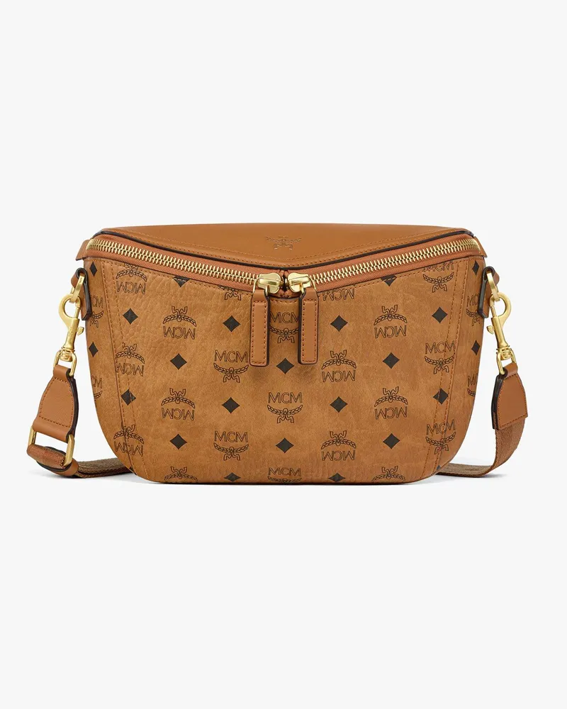 MCM Ottomar Handgepäck-Trolley in Visetos COGNAC VISETOS Cognac