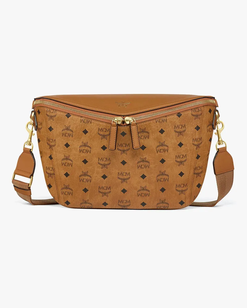 MCM Ottomar Handgepäck-Trolley in Visetos COGNAC VISETOS Cognac