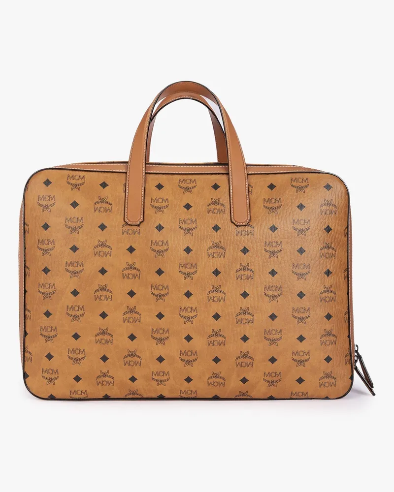 MCM Ottomar Handgepäck-Trolley in Visetos COGNAC VISETOS Cognac