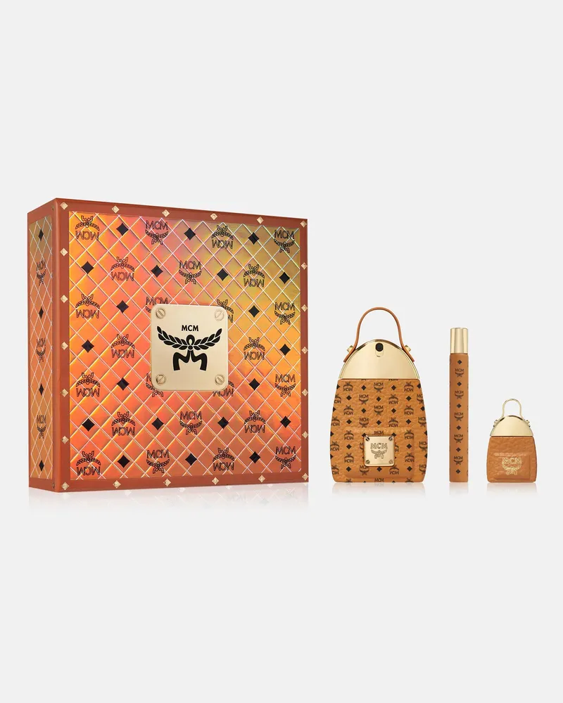 MCM Ottomar Handgepäck-Trolley in Visetos COGNAC VISETOS Cognac